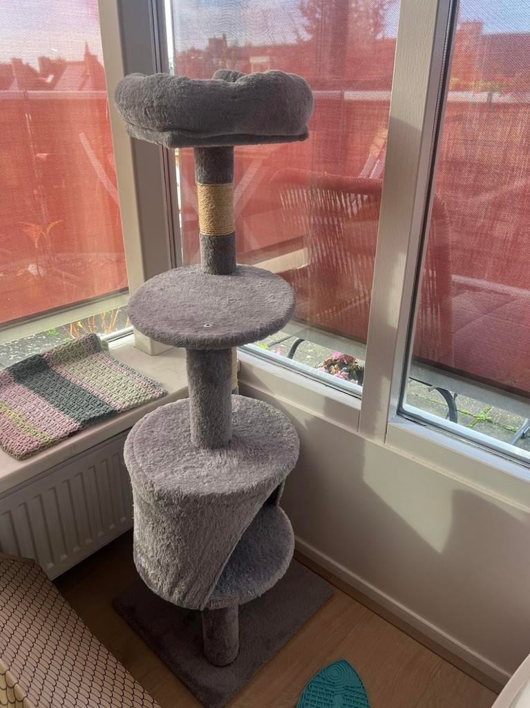 Krabpaal grijs., Dieren en Toebehoren, Ophalen, Krabpaal