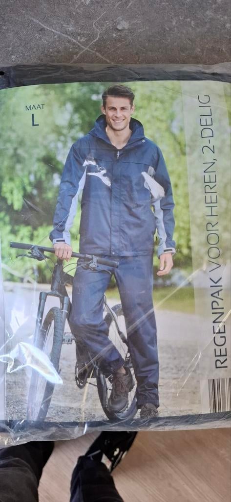 Nieuw, Regenpak voor heren, maat L, 2-delig, Ophalen of Verzenden