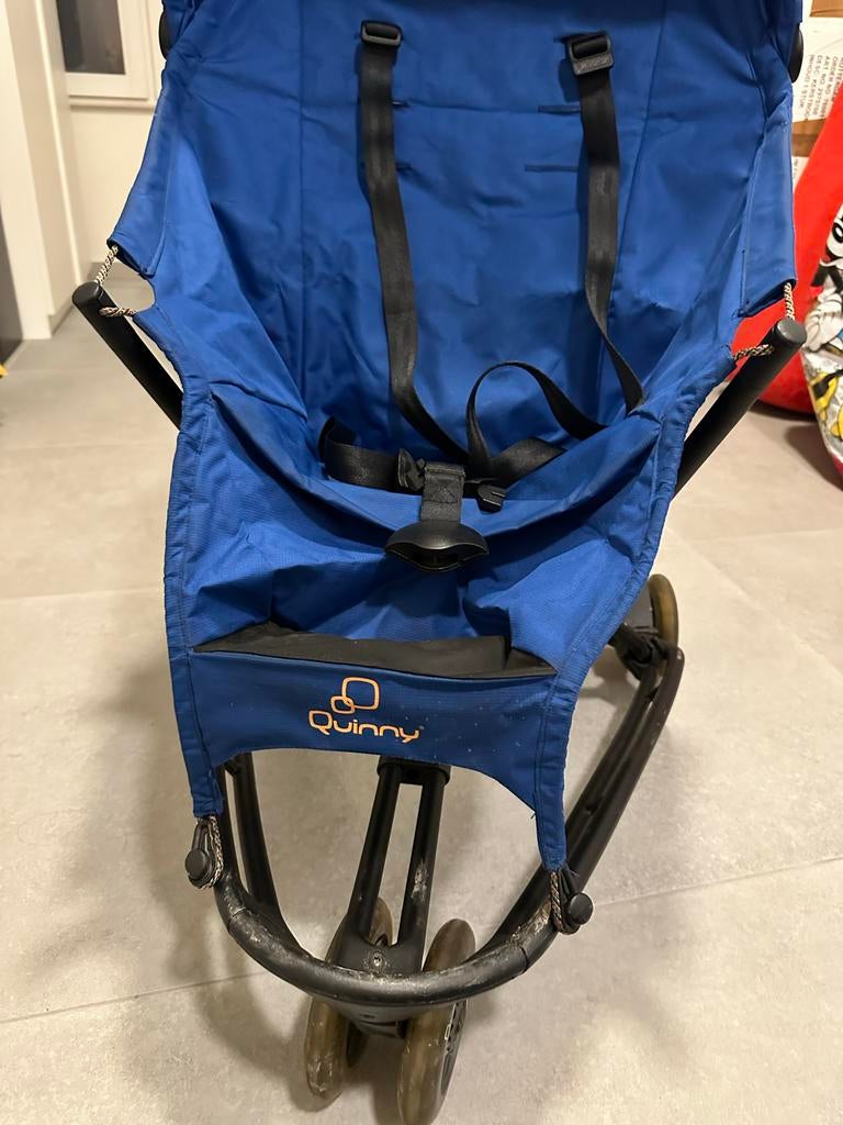 Quinny Zapp Flex Plus Buggy - Blauw, Ophalen, Gebruikt, Quinny, Zonnekap