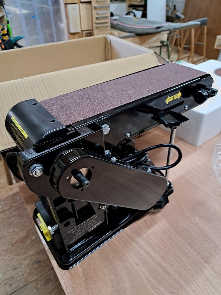 Stahlwerk BTS 1400 ST Band- en Schijfschuurmachine Nieuw, Ophalen of Verzenden, Nieuw, 1200 watt of meer, Bandschuurmachine