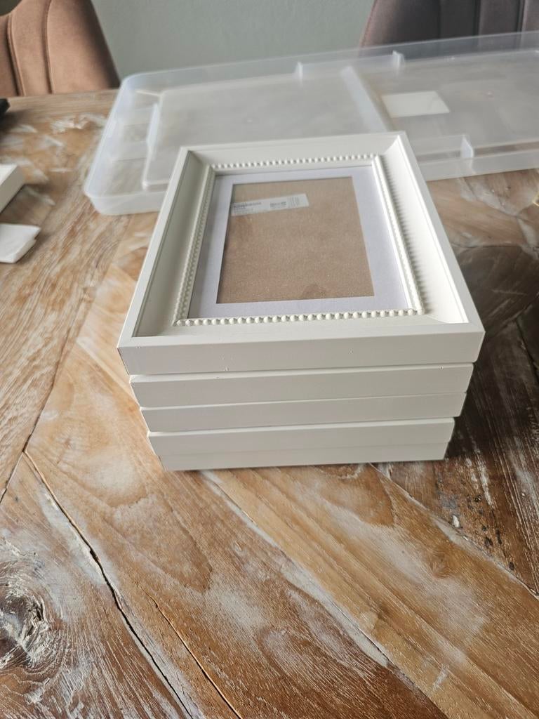 5 Ikea fotolijsten 11,5x17cm, Ophalen, Gebruikt