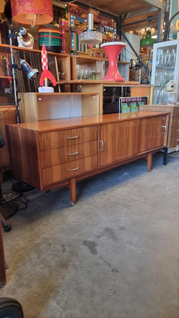 Vintage sideboard dressoir jaren 60, Ophalen, ,, ,, ,