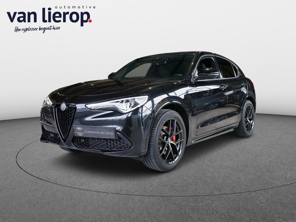 Alfa Romeo Stelvio 2.0 T AWD Veloce 2021 280 PK | TREKHAAK, Automaat, Zwart, 4 cilinders, 1655 kg