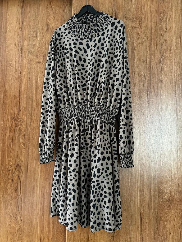 jurkje met panterprint maat XS, Bruin, Ophalen of Verzenden, Zo goed als nieuw, Most Wanted