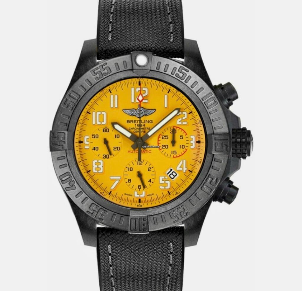 Horloge Breitling Avenger Hurricane 45 mm NIEUW, Overige materialen, Breitling, Polshorloge, Nieuw