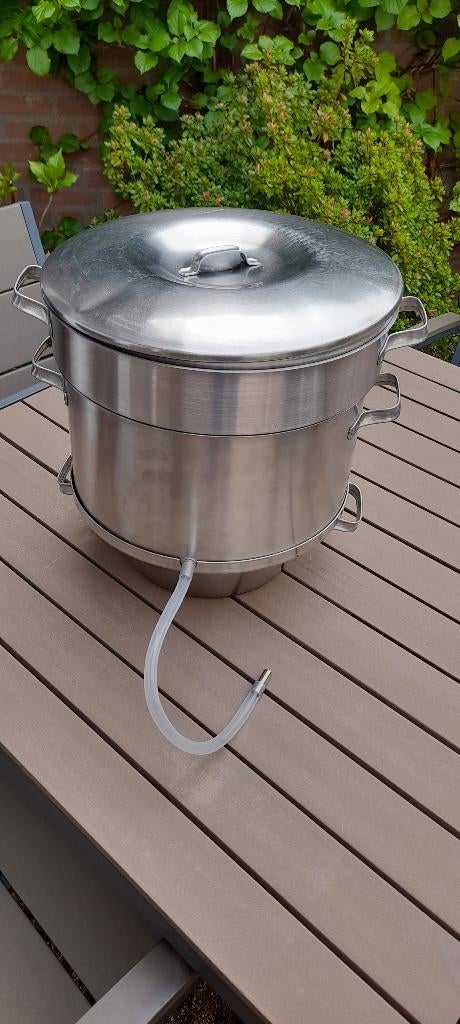 Stoom ontsapper aluminium, Huis en Inrichting, Ophalen of Verzenden, Zo goed als nieuw, Aluminium, Overige typen