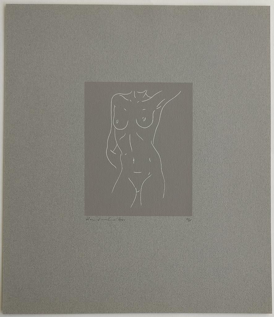 Harry van Kuyk – gesigneerde zeefdruk, Ophalen of Verzenden
