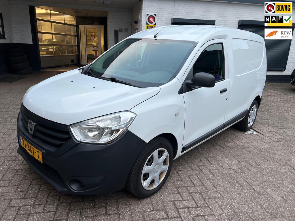 Dacia Dokker 1.5 dCi 90 Ambiance Airco/ cruise control., Auto's, Euro 5, Stof, Gebruikt, Zwart
