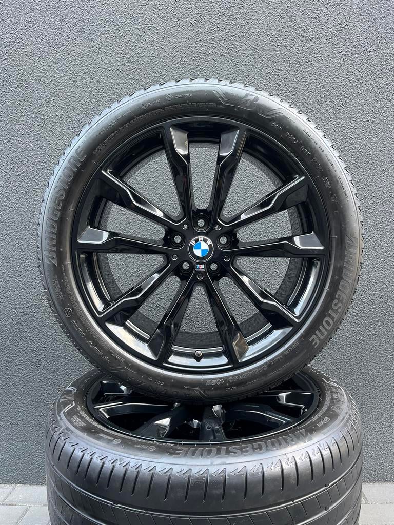 20 INCH BMW 699M ORIGINEEL X3 G02 X4 G02 IX3 G08 BLACK, 245 mm, Banden en Velgen, Ophalen of Verzenden, 20 inch