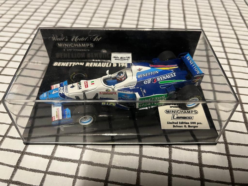 Benetton B196 LEMACO, Verzamelen, Verzenden, Nieuw, Formule 1