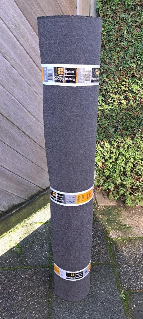 Sencys dakrol (plakrol) met leislag (Zie Beschrijving), Doe-het-zelf en Verbouw, Ophalen, Overige materialen, Zwart, Nieuw