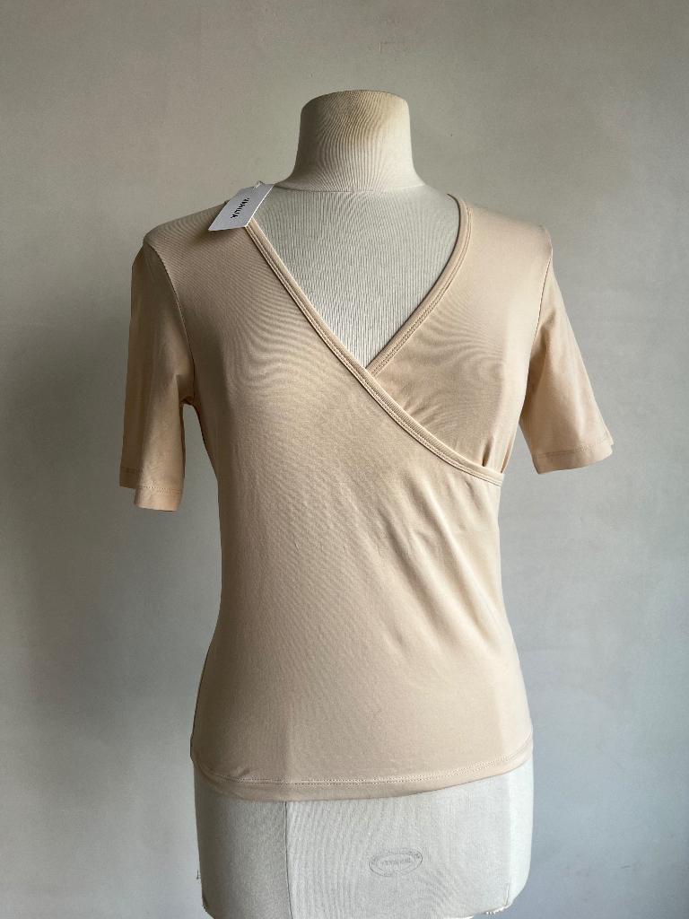 vanilla top nieuw creme maat 38, Kleding | Dames, Tops, Maat 38/40 (M), Verzenden, Vanilia, Beige