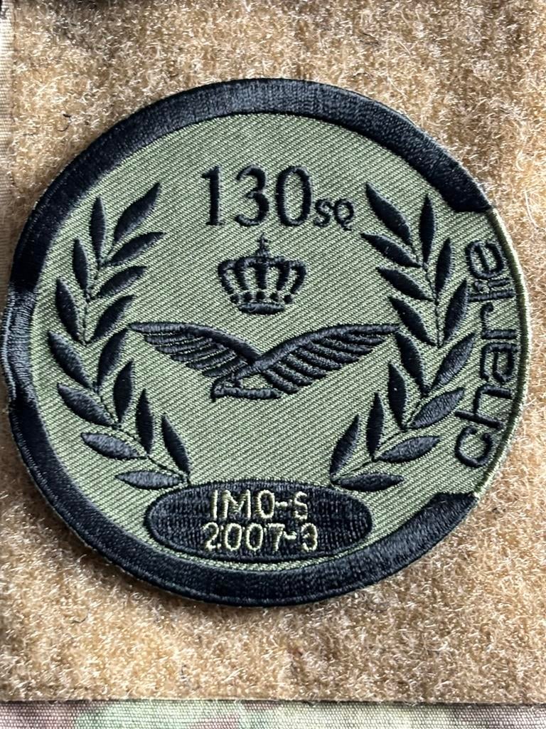 Embleem klu IMO-s 130 SQN, Verzenden, Luchtmacht, Nederland, Embleem of Badge