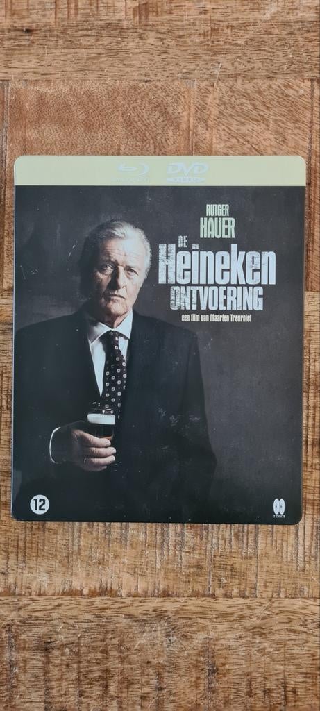 De Heineken Ontvoering Steelbook DVD en Blu-ray, Cd's en Dvd's, Blu-ray, Ophalen of Verzenden