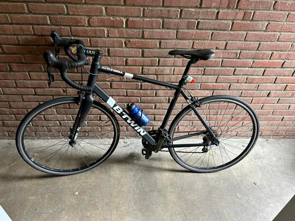 B'TWIN racefiets, frame maat S (48 cm), Fietsen en Brommers, Fietsen | Racefietsen, 28 inch, Gebruikt, Heren, Aluminium