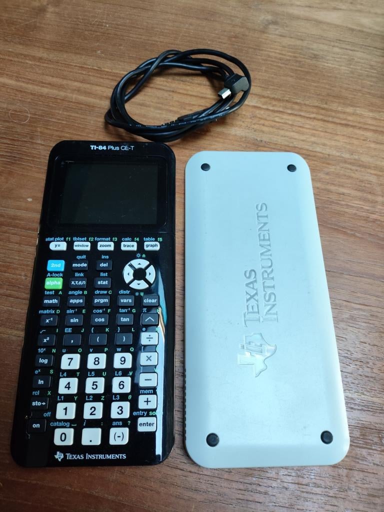 Texas grafische rekenmachine TI-84 Plus CE-T, Diversen, Schoolbenodigdheden, Ophalen of Verzenden