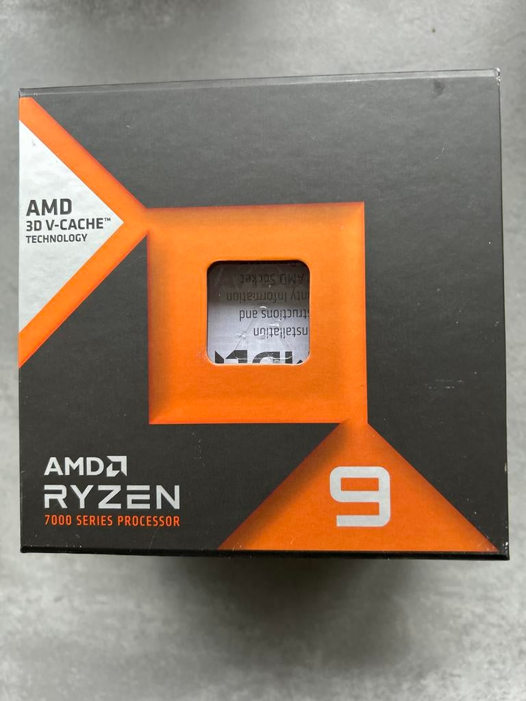 AMD Ryzen 9 7950X3D processor, Computers en Software, Processors, Ophalen of Verzenden, Zo goed als nieuw, 16-core, 4 Ghz of meer