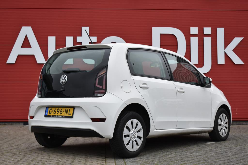 Volkswagen up! 1.0 BMT move up! LED | Airco | DAB | Bluetoot, Voorwielaandrijving, Stof, Gebruikt, Met garantie (alle)