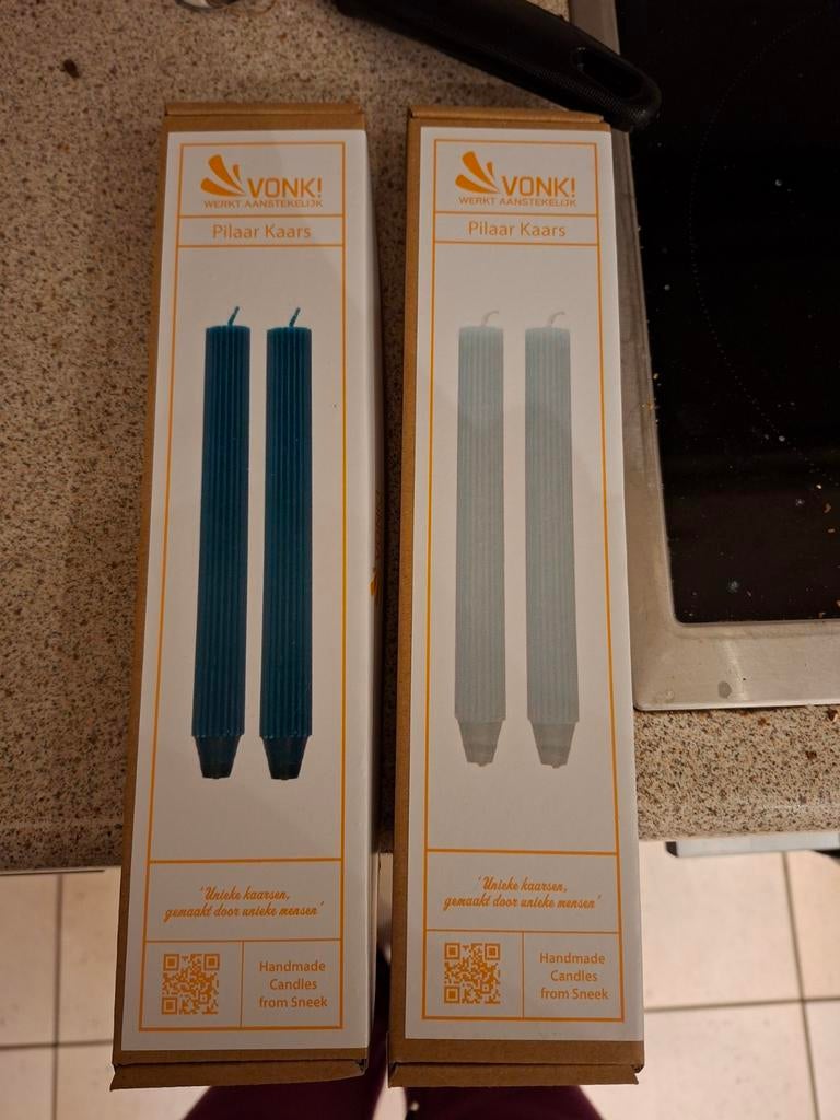 Nieuwe pilaar kaarsen, Overige materialen, Verzenden, Nieuw, Kaars