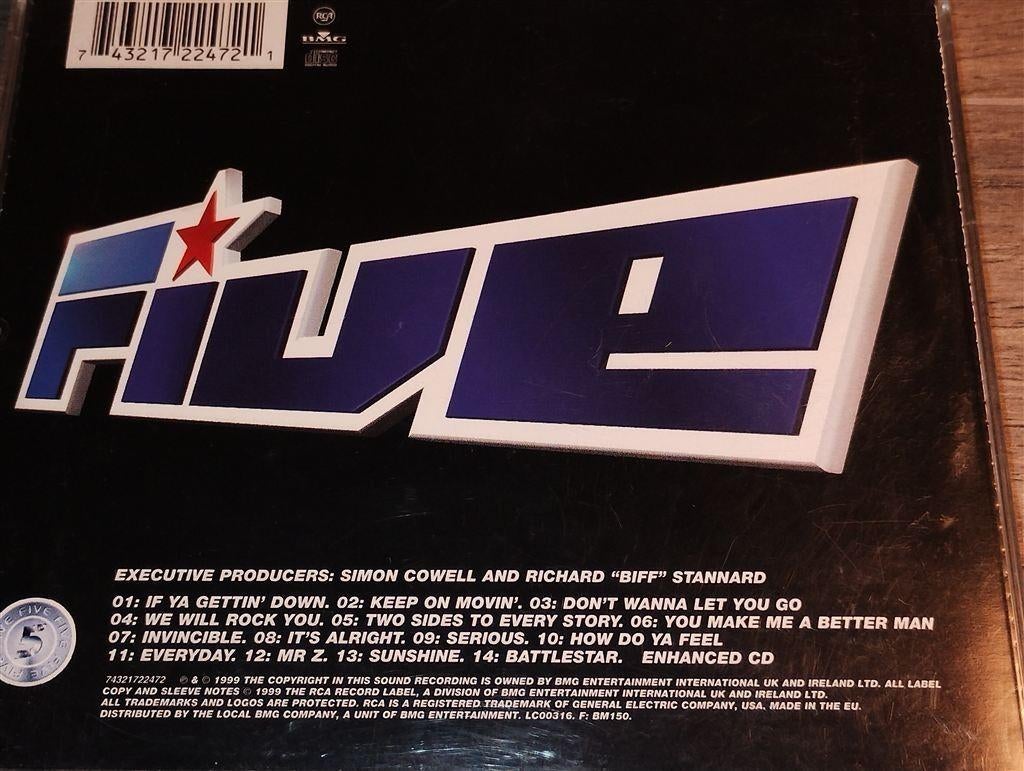 Five - Invincible, Ophalen of Verzenden, 1960 tot 1980, Zo goed als nieuw