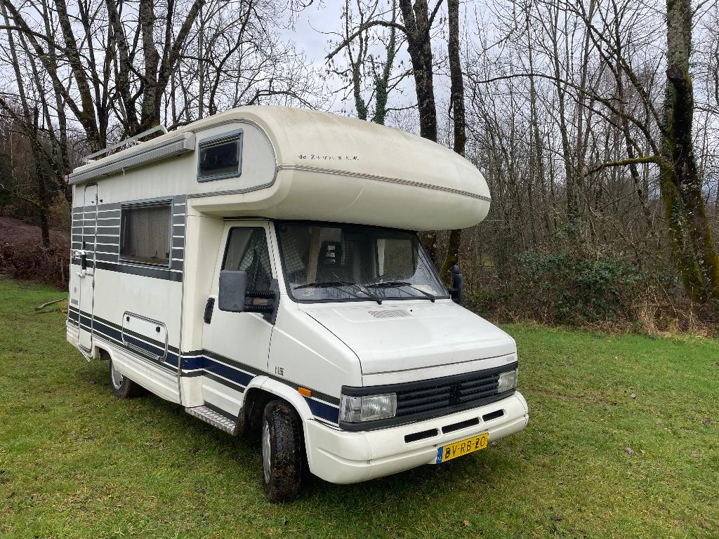 PEUGEOT J5 Fendt camper (1992) Diesel, Overige merken, Alkoof, Ringverwarming, Treinzit