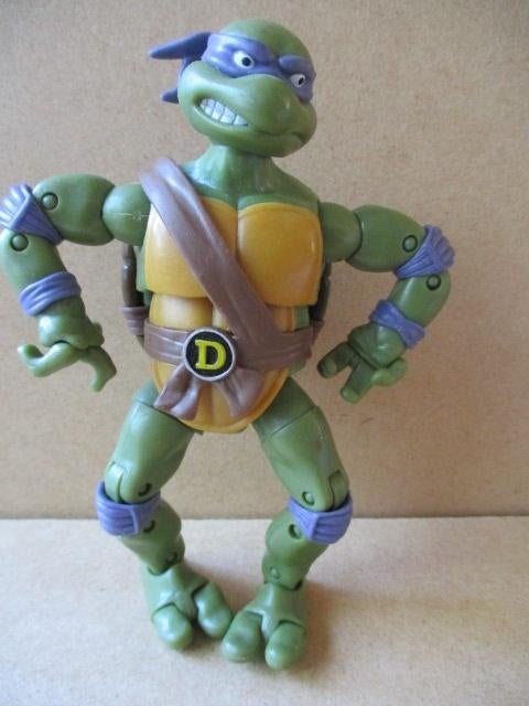 adv11242 turtles poppetje 3, Ophalen, Overige figuren, Gebruikt, Beeldje of Figuurtje