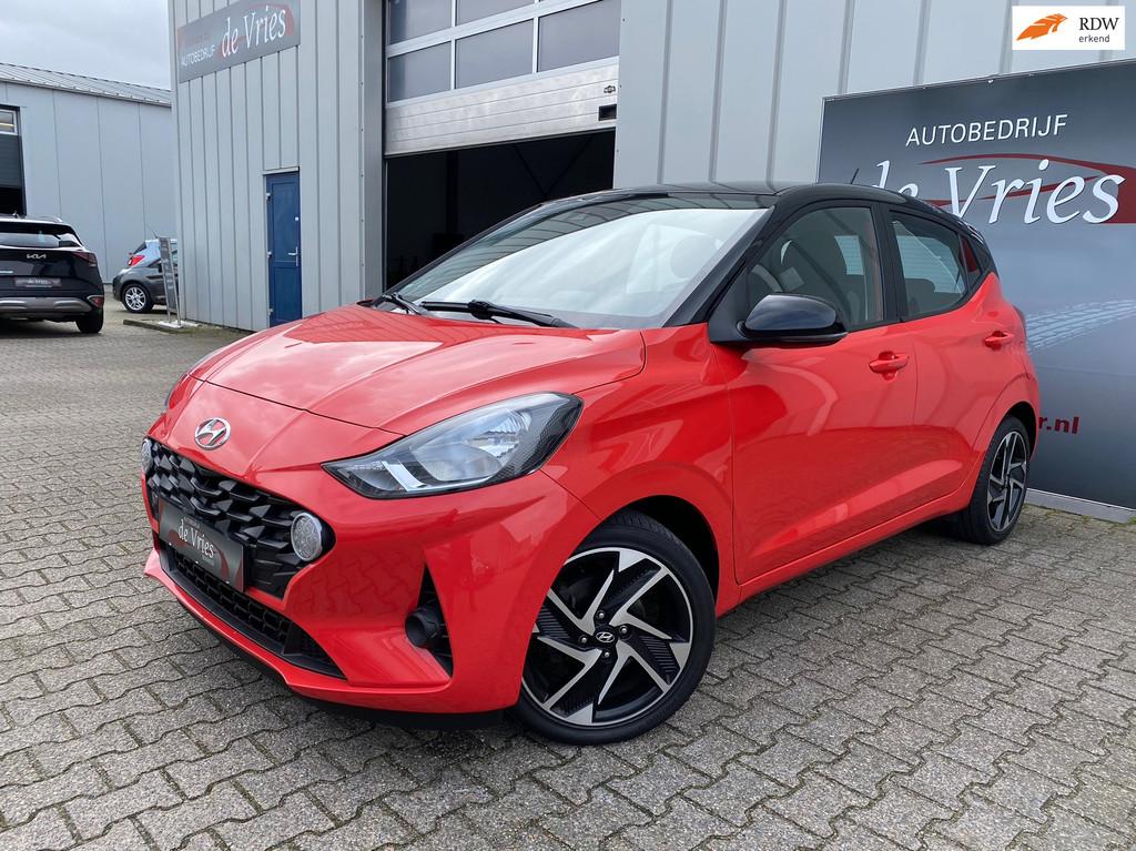 Hyundai I10 1.2 MPI 85PK / Clima / Navi / Cruise / Carplay /, Voorwielaandrijving, Gebruikt, 4 cilinders, 4 stoelen