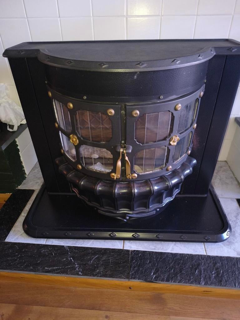 Gaskachel, Ophalen of Verzenden, Gebruikt, Vrijstaande haard, Gashaard