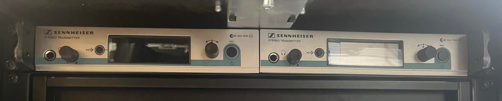 Sennheiser IEM G3 (2x) compleet (626/668 mhz), Ophalen of Verzenden, Gebruikt, Overige typen