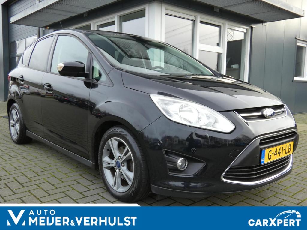 Ford C-Max 1.0 EcoBoost 125 PK Titanium| CLIMA| PDC | WINTER, Auto's, Ford, Voorwielaandrijving, Euro 5, Gebruikt, Zwart