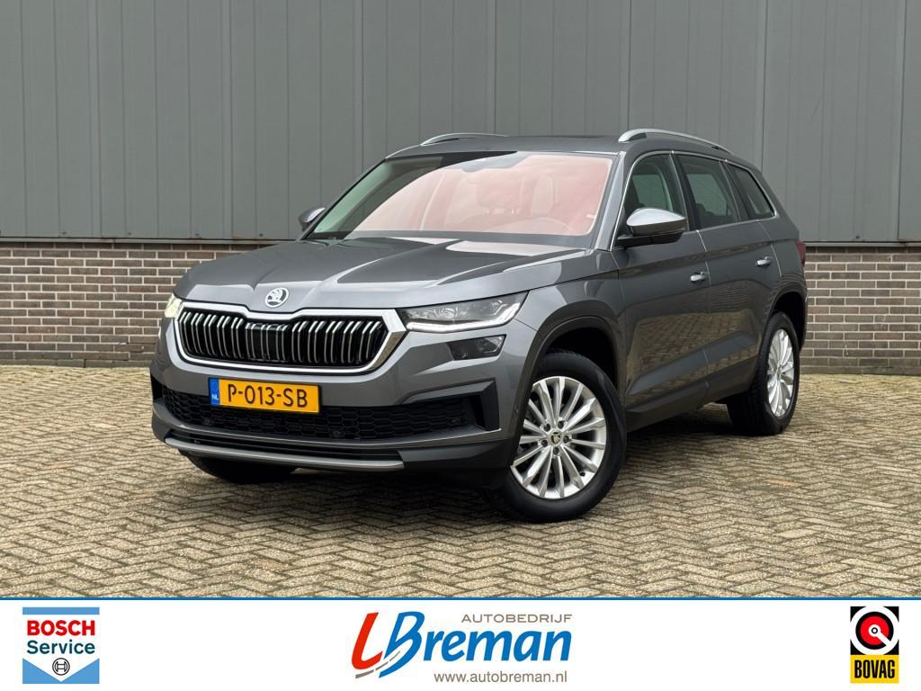 Skoda KODIAQ 1.5 TSI BUS. EDITION PLUS 7-Pers. DSG Panodak t, Auto's, Huisgarantie, 4 cilinders, 7 stoelen, Bedrijf