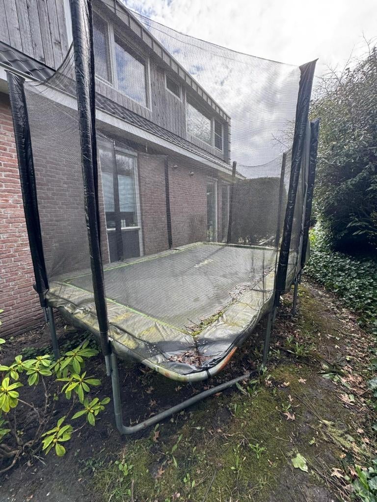 Grote VIRTUFIT trampoline + veiligheidsnet, Kinderen en Baby's, Ophalen, Gebruikt