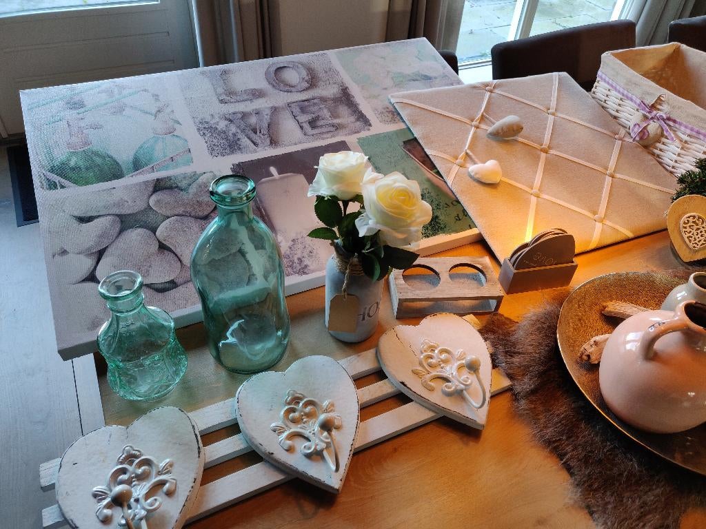 Decoratie woning woonaccessoires, Meerkleurig, Overige materialen, Ophalen of Verzenden, Landelijk