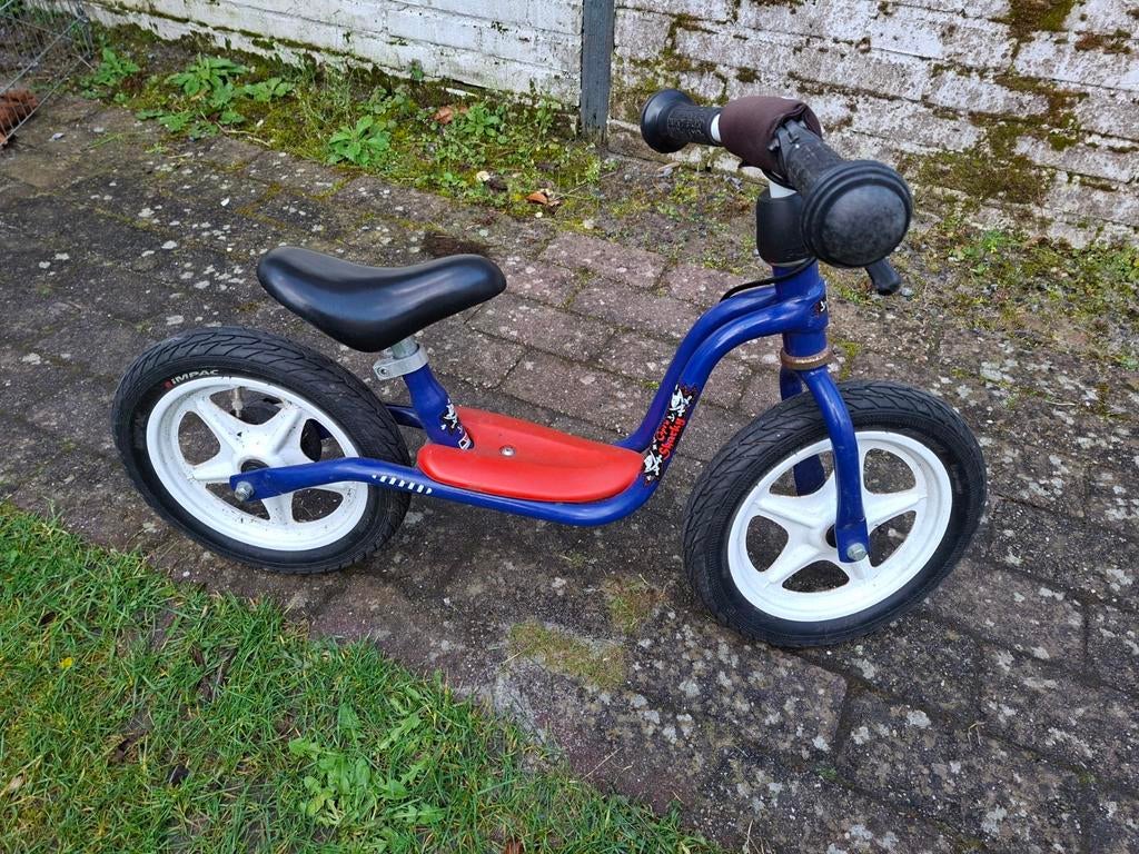 Blauwe loopfiets, Ophalen, Gebruikt, Loopfiets