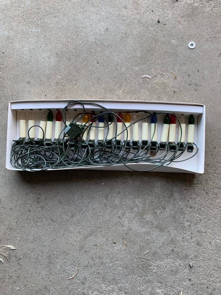 Vintage kerstverlichting Phillips, Diversen, Ophalen of Verzenden, Zo goed als nieuw