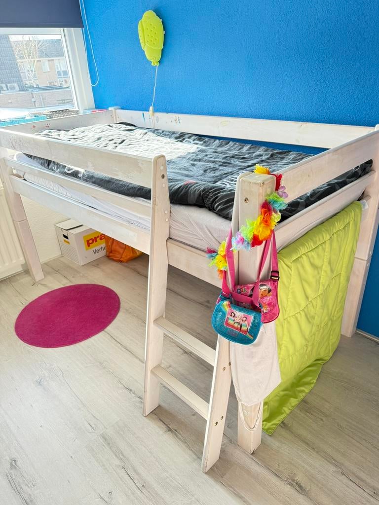 Kinderbed hoogslaper, Ophalen, Gebruikt, Hoogslaper