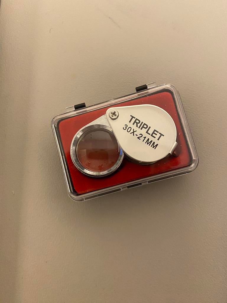 39x-21MM loep in luxe doosje, nieuw, Ophalen of Verzenden, Nieuw, Vergrootglas of Loep