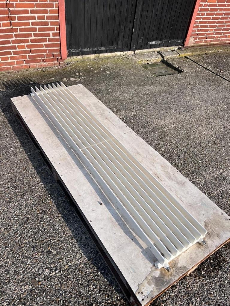 VASCO design radiator, verticale badkamer radiator, lamellen, Ophalen, 60 tot 150 cm, Radiator, 30 tot 80 cm