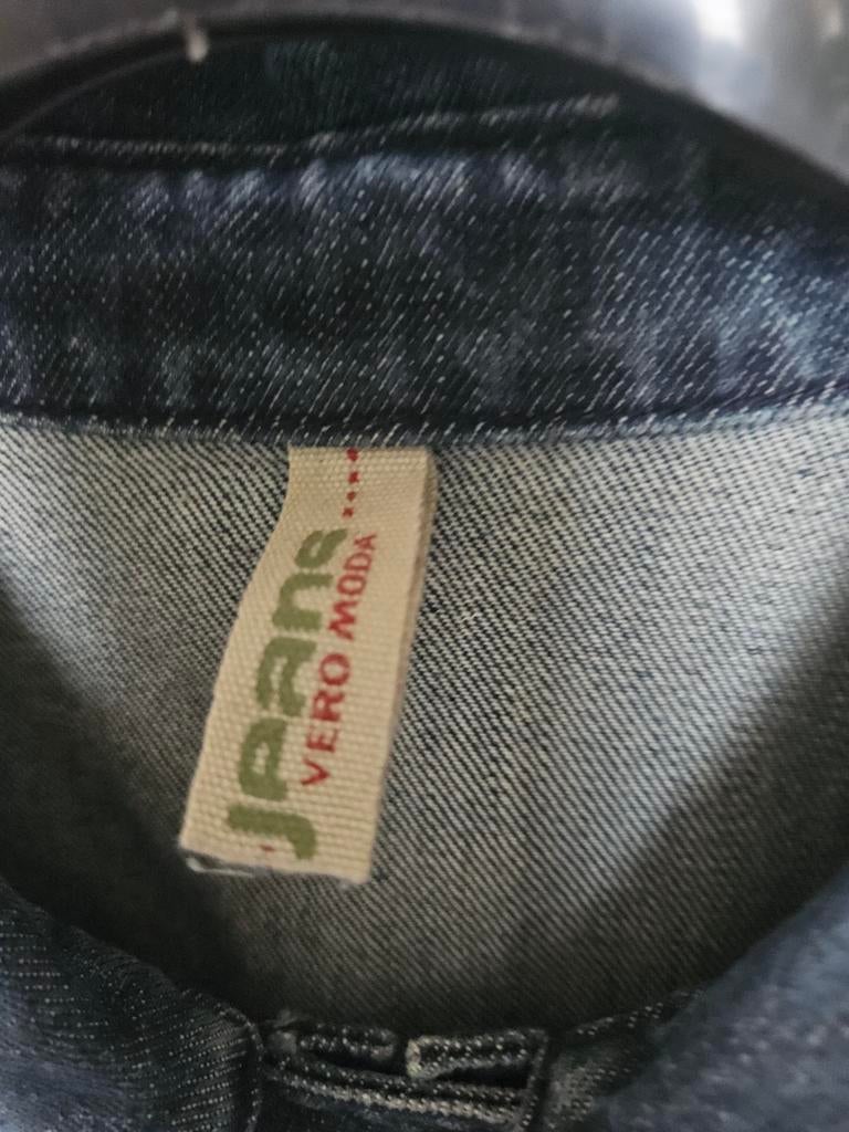 Vero Moda Jeans spijkerjasje maat M, Blauw, Vero Moda, Gedragen, Ophalen