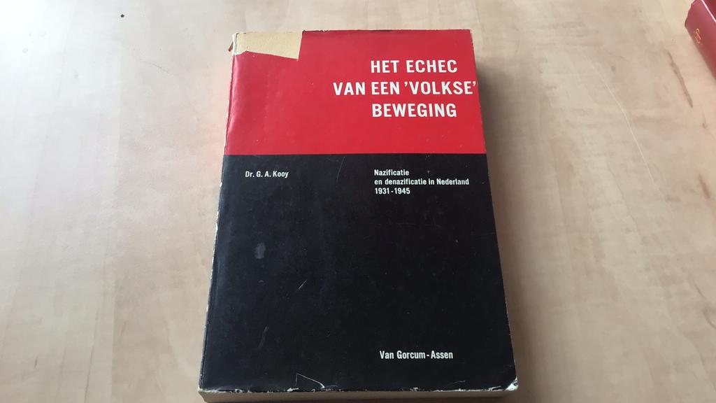 Het van een volkse beweging, Ophalen of Verzenden, Zo goed als nieuw, Nederland