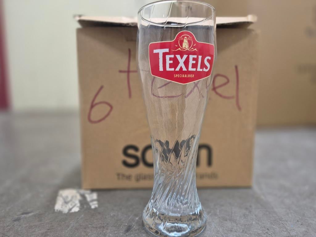 Texels speciaalbier glas, Verzamelen, Biermerken, Ophalen of Verzenden, Zo goed als nieuw, Glas of Glazen, Overige merken