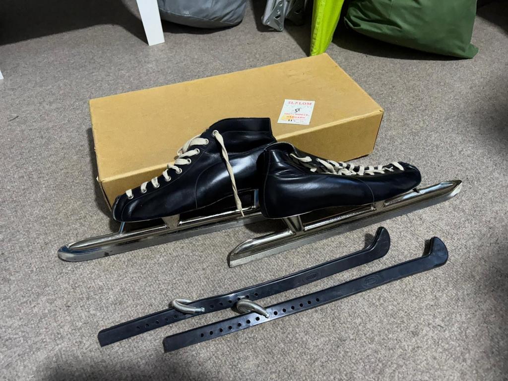 Vintage Viking II Noren Schaatsen Maat 40 Jaren '60-'70, Ophalen of Verzenden, Gebruikt, Noren, Viking