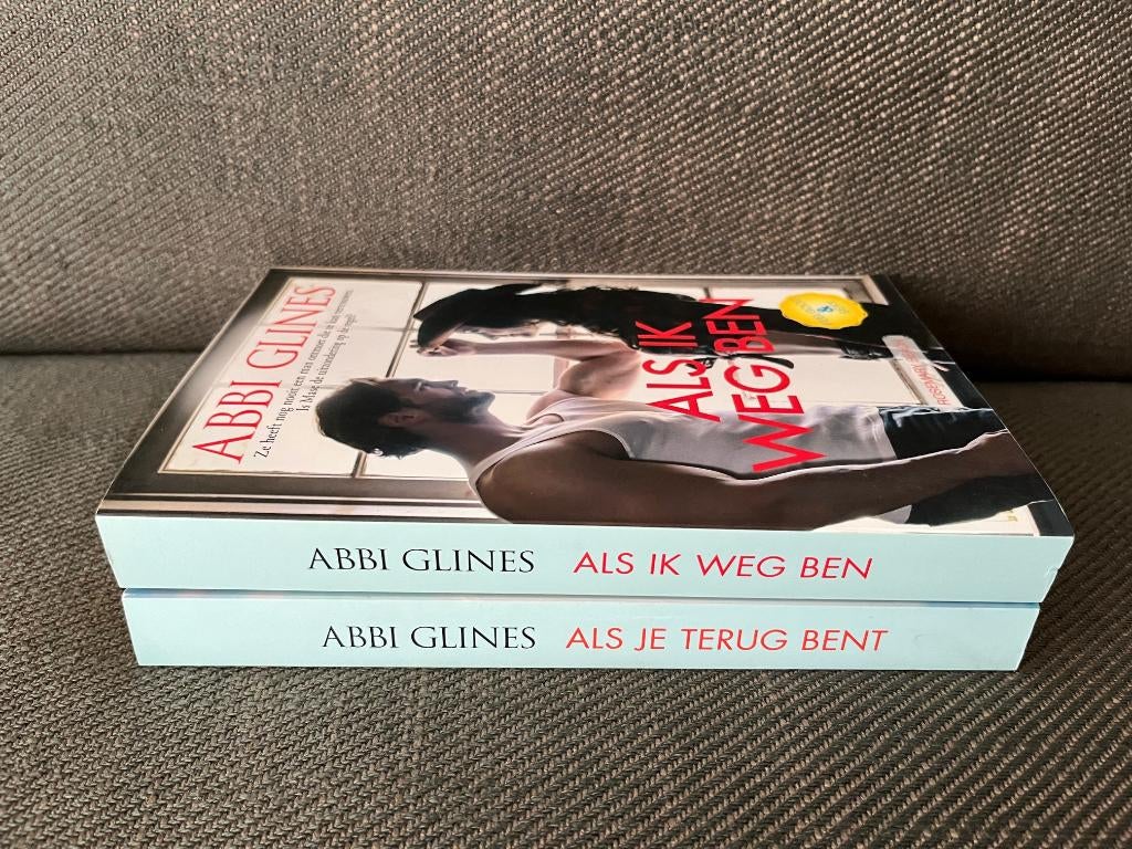 Abbi Glines - Als ik weg ben + Als je terug bent., Ophalen of Verzenden, Zo goed als nieuw, 2 x Abbi Glines