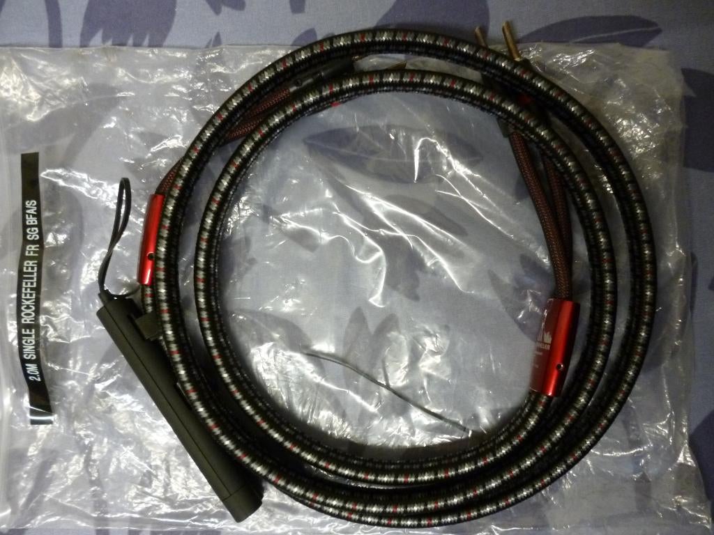 luidsprekerkabel audioquest single rockefeller 2m, Audio, Tv en Foto, Audiokabels en Televisiekabels, Luidsprekerkabel, 2 tot 5 meter