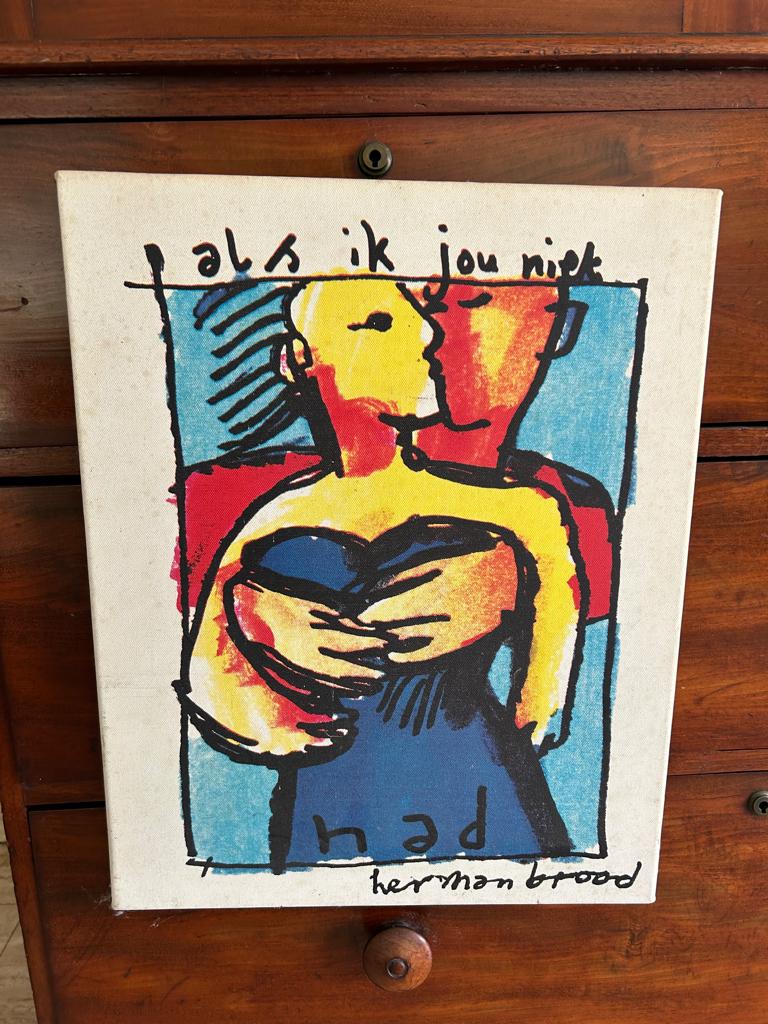 Schilderij Herman Brood, Ophalen