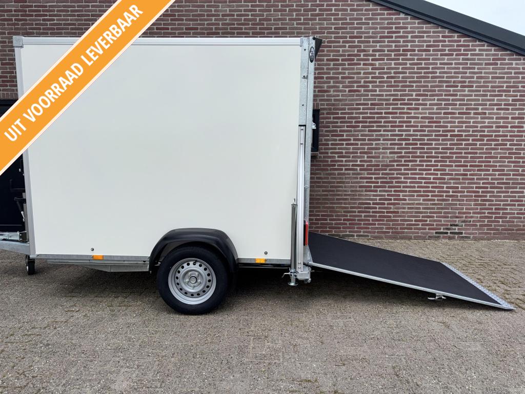 NIEUW Sirius Gesloten aanhangwagen Deur/Laadklep combi.