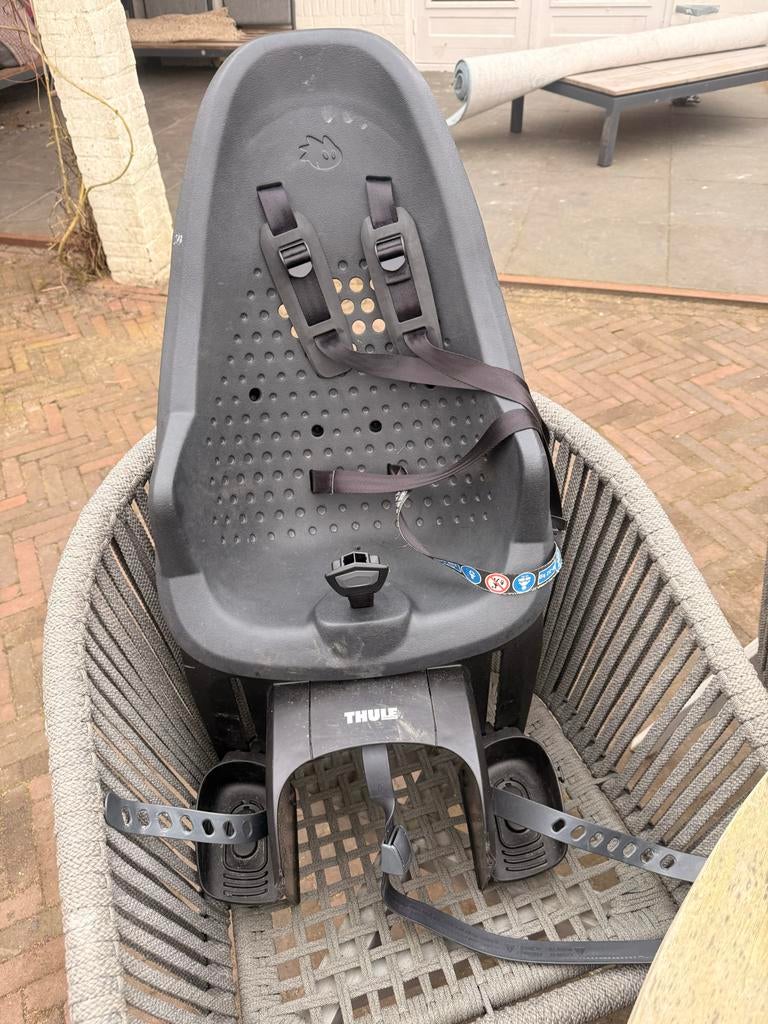 Yepp Thule kinderzitje achter fiets, Achterzitje, Yepp (Thule), Ophalen of Verzenden, 9 t/m 36 kg