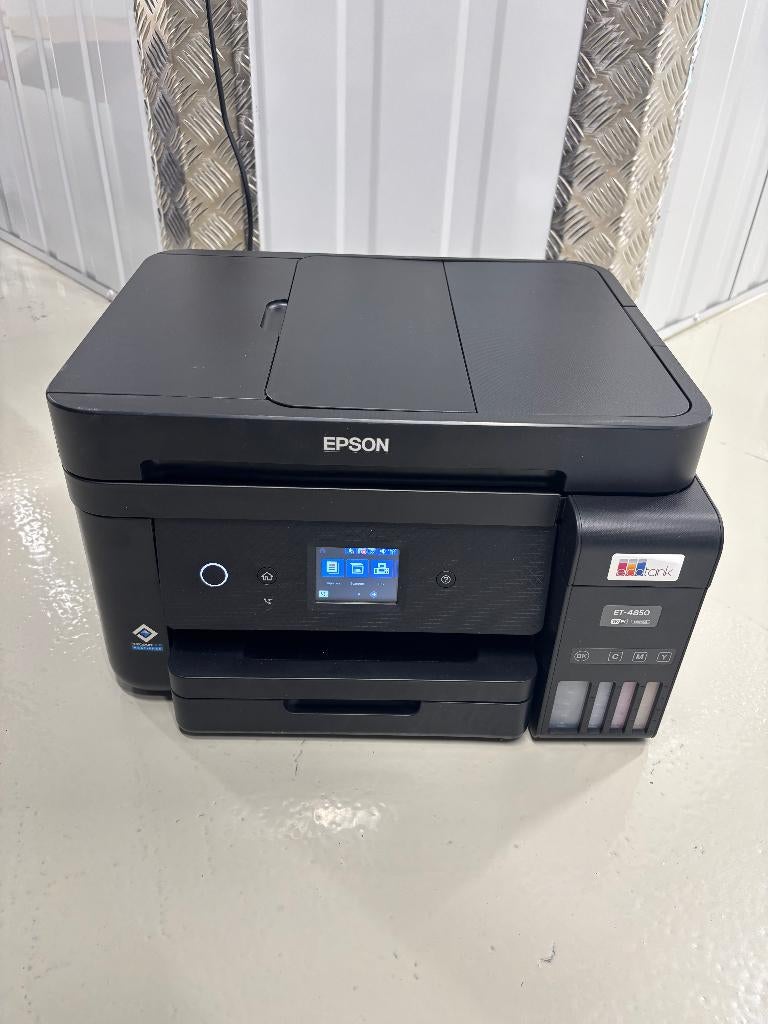 Epson EcoTank ET-4850 Printer – Navulbaar | 4224 prints, Computers en Software, Printers, Epson, Zo goed als nieuw, Epson, Scannen