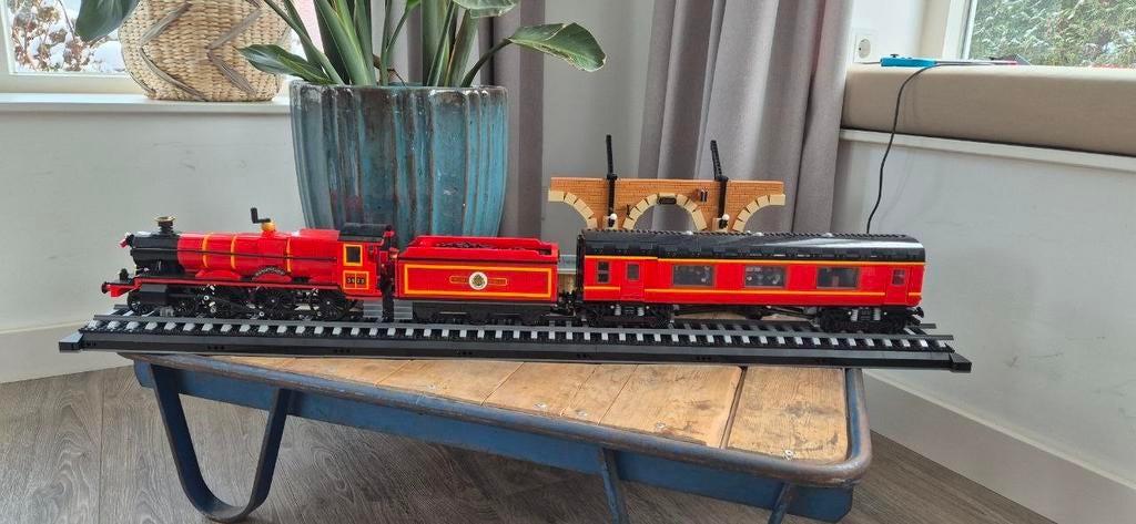 Lego set 76405 hogwarts express 100% compleet, Ophalen of Verzenden, Zo goed als nieuw