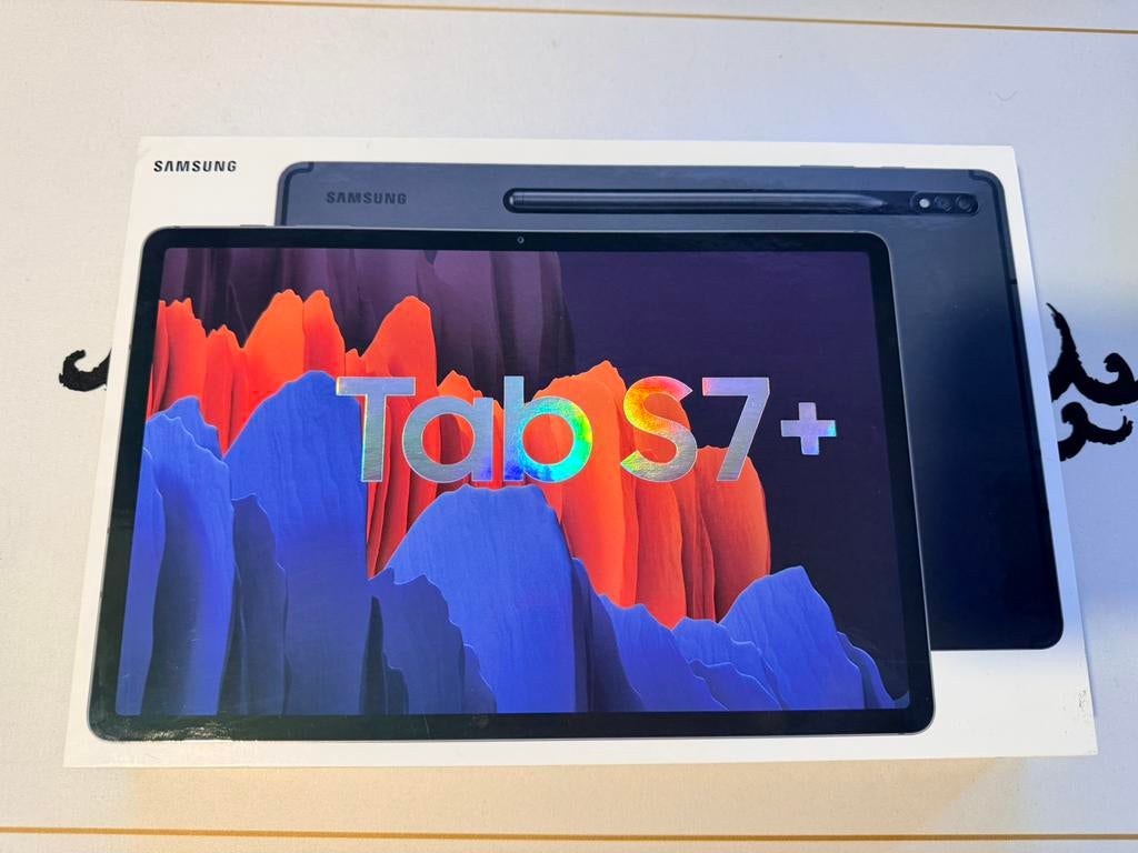 Samsung Galaxy Tab S7+ 128GB, 12 inch, Ophalen of Verzenden, Zo goed als nieuw, 128 GB
